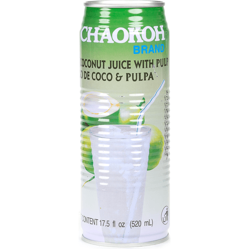 Chaokoh Young Coconut Juice With Pulp 520ml