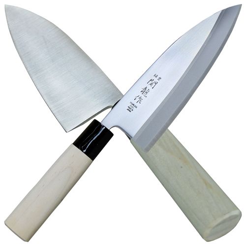 Packer Haller Jap. Kochmesser Deba Fleischmesser Mit Holzgriff