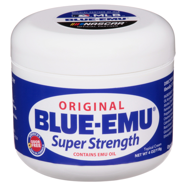 Blue-Emu Original Super Strength Topical Cream 4 Oz