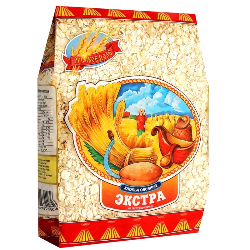 Russkoye Pole Russkoe Oat Flakes Extra