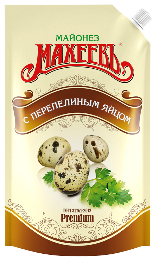 Maheev Майонез Махеевъ С Перепелиным Яйцом 50,5% 800мл Д/п