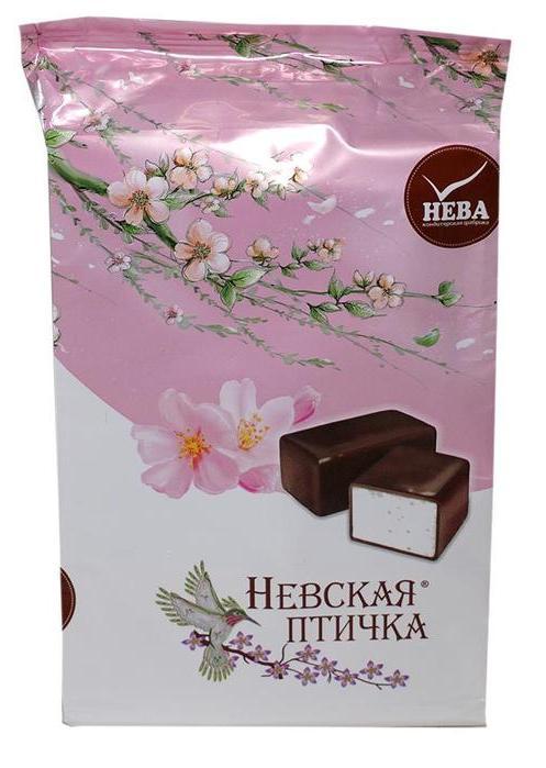 Neva Candy Souffle Nevskaya Ptichka Glazed Choco 200gr