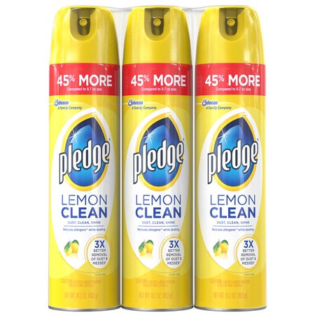 Pledge Furniture Enhancing Polish Spray, Lemon