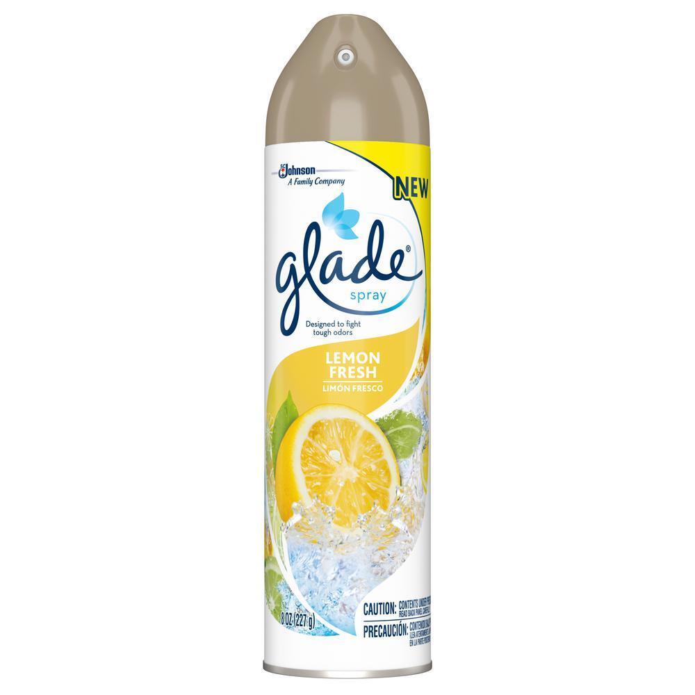 Glade Room Spray Air Freshener, Lemon Fresh, 8 Oz