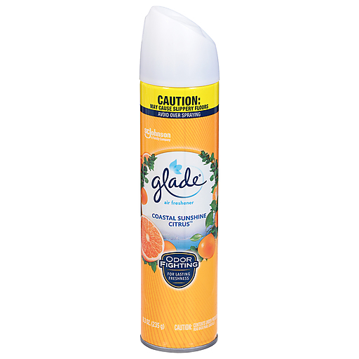 Glade Air Freshener, Coastal Sunshine Citrus 8.3 Oz