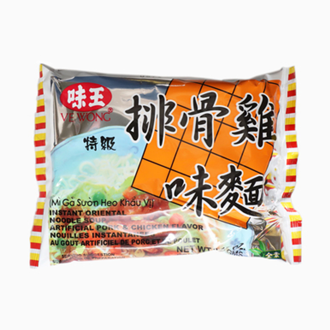 Ve Wong Pork And Chicken Flavor Instant Noodles 3.17 Oz