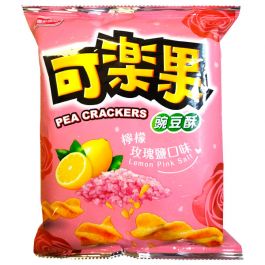 Pea Cracker Lemon & Pink Salt