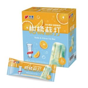 ICE-SM 小美柑橘苏打雪糕 4支入 / SM SODA&CITRUS ICE BAR 4P （此商品不支持因冷链原因产生的退货，介意慎拍；食用前请冷冻一下