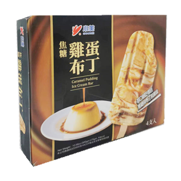 Ice Cream XM Caramel Pudding Bar 4Pcs