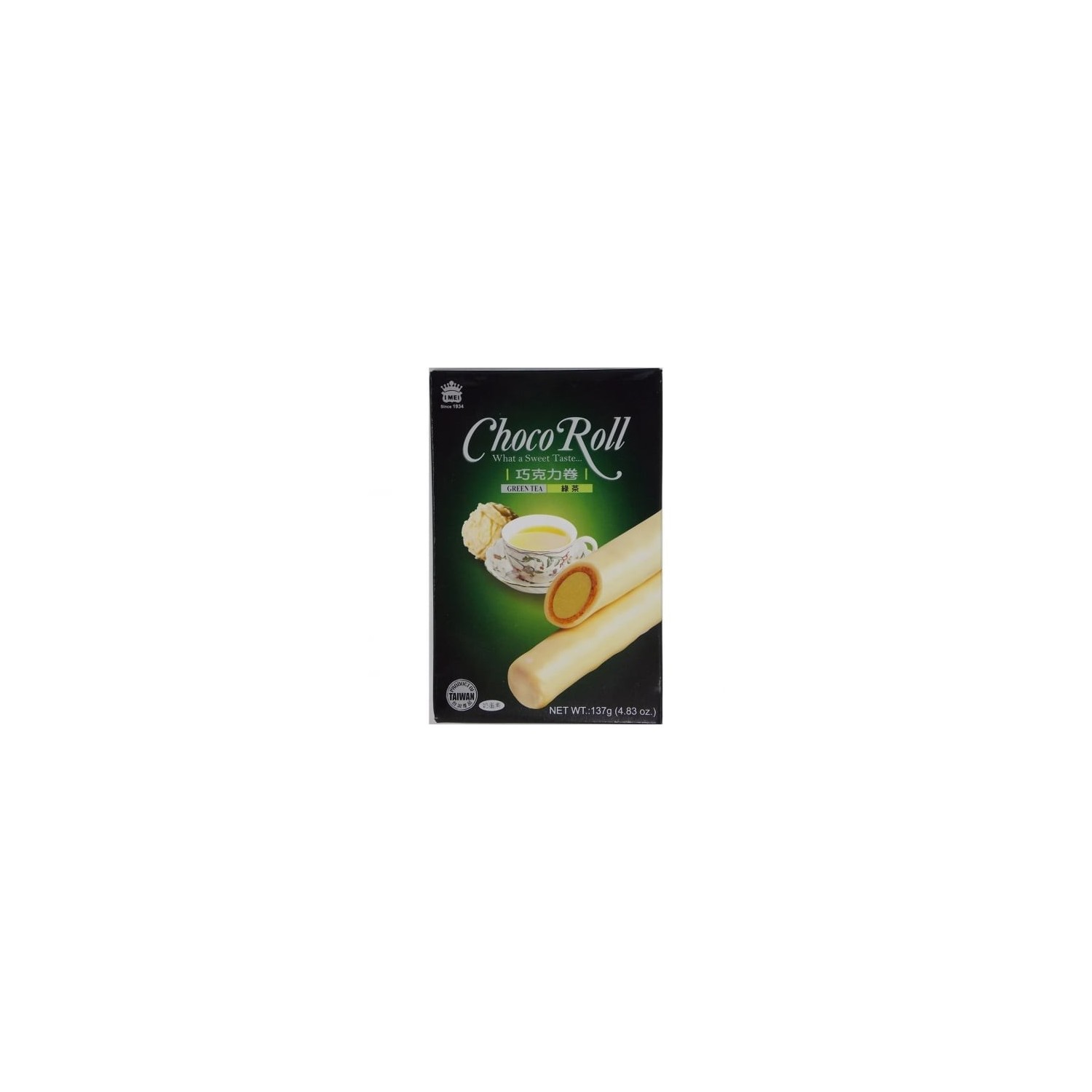 Imei I Mei Choco Roll Green Tea 137G