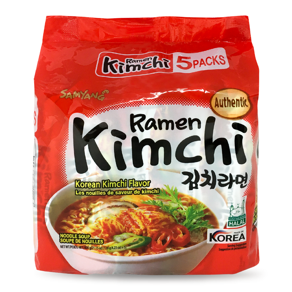 Samyang Korean Kimchi Ramen 120g – 120g*5pcs