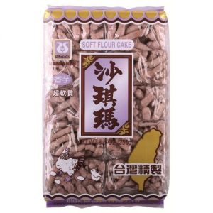 台湾西岛沙琪玛香芋味250G/SEAWOODS TARO SOFT CAKE SACHIMA 250G
