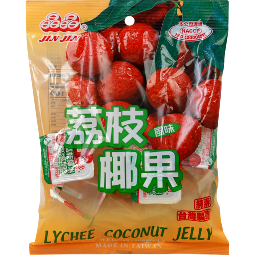Jin Jin Coconut Jelly, Lychee