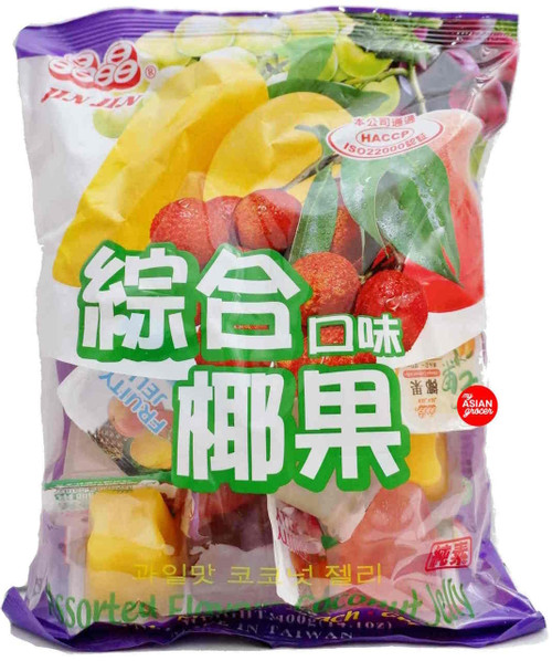 Chinese - Snacks Jin Jin Assorted Fruit Coconut Jelly