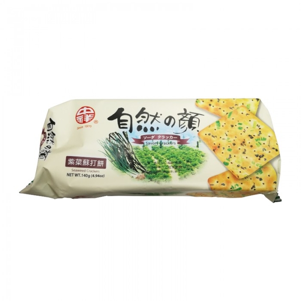 Chinese - Snacks Chung Hsiang Laver Soda Cracker 140g