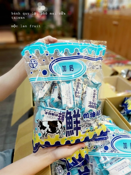 Bánh Quy Lạt Phô Mai Sữa 360g