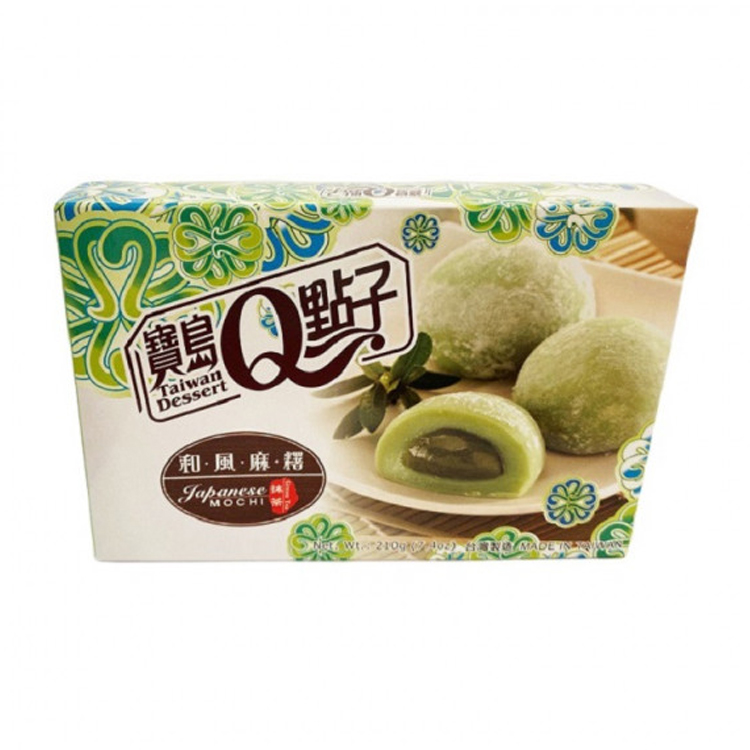 Taiwan Dessert Japanese Mochi Green Tea 210g