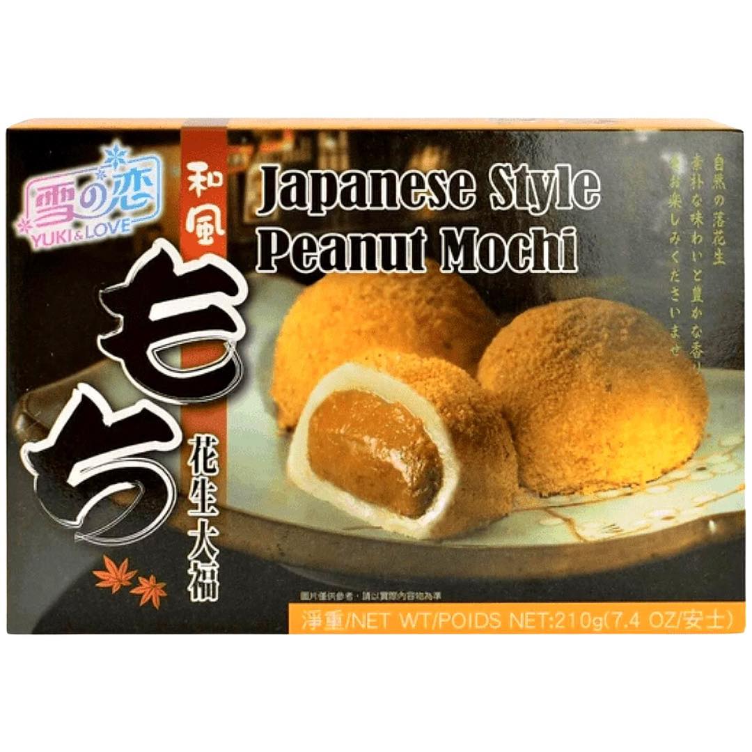 Yuki & Love Japanese Style 210g Peanut Mochi