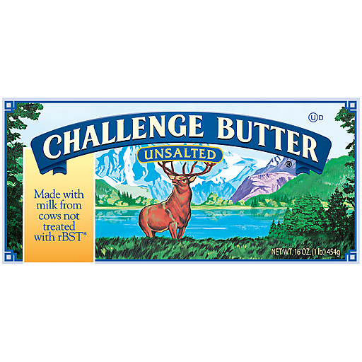 Challenge Butter Unsalted 16 Oz. Box