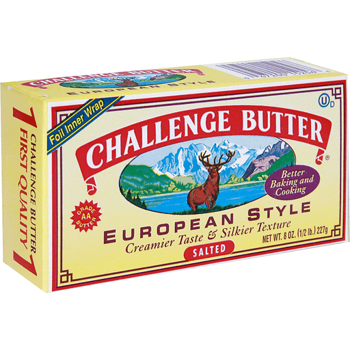 Challenge Butter, With Sea Salt, European Style