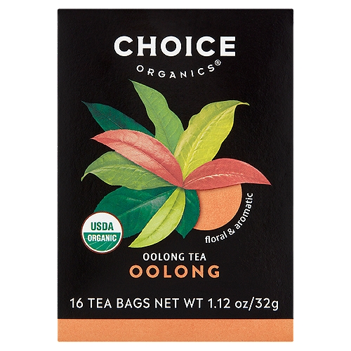Choice Organics Organic Teas Organic, Bags Oolong Tea