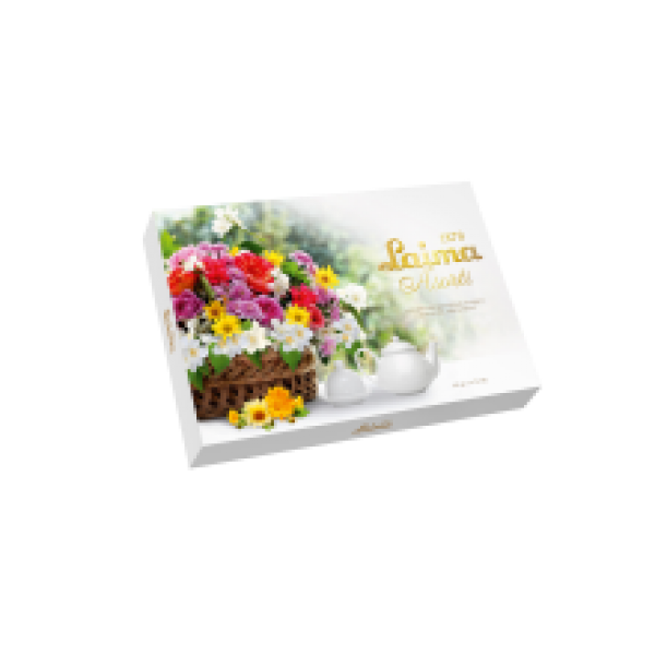 Laima - Basket Of Flowers Assorted Chocolate Sweets 190g