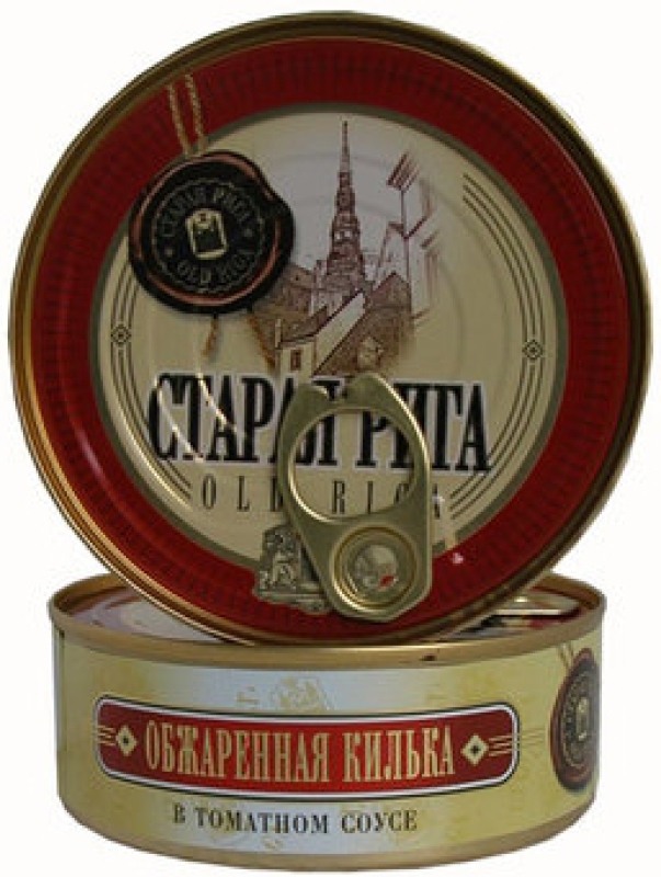 Old Riga Baltic Sprats In Tomato Sauce
