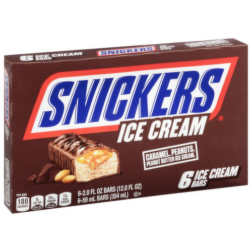 Snickers Ice Cream Bars, Peanut Butter, Rookie Mistake