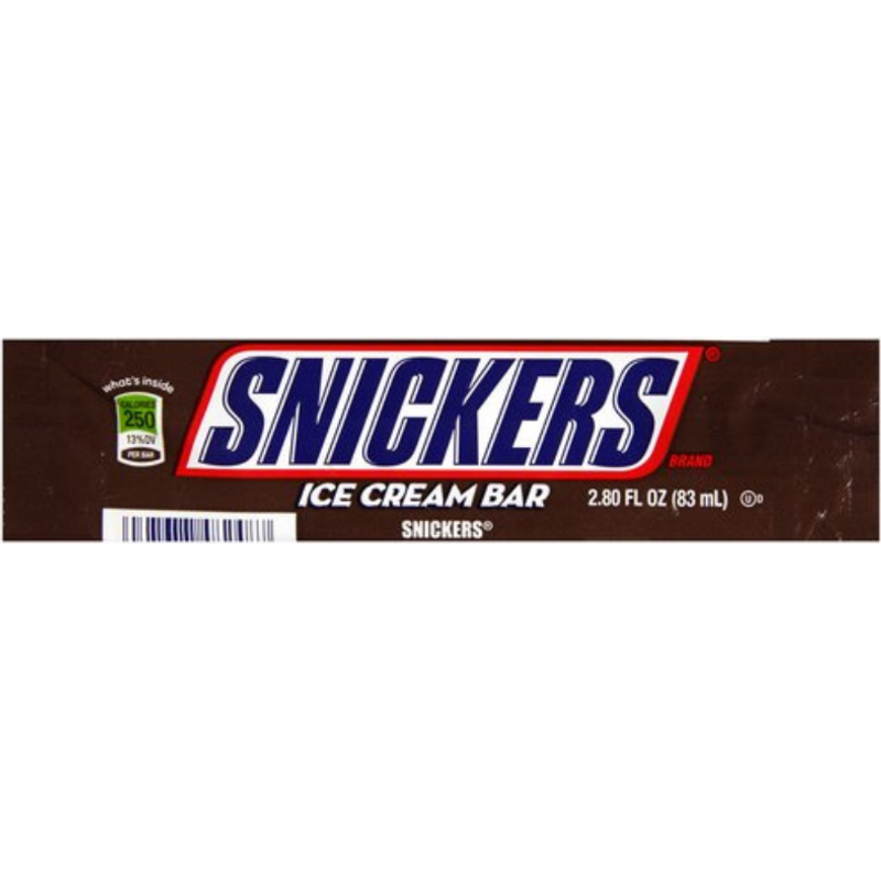 Snickers Ice Cream Bar 2.8 Fl Oz