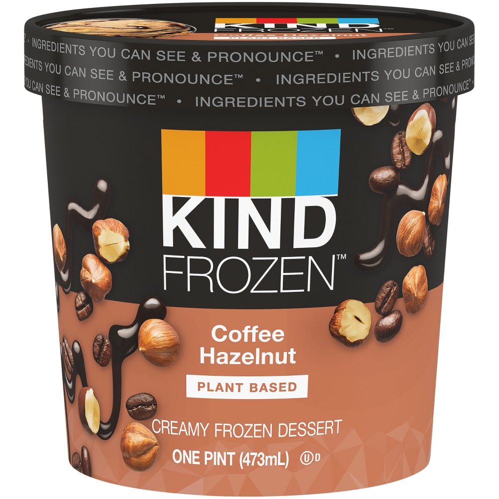 Kind Frozen Plant Based Coffee Hazelnut Dessert 1 Pt