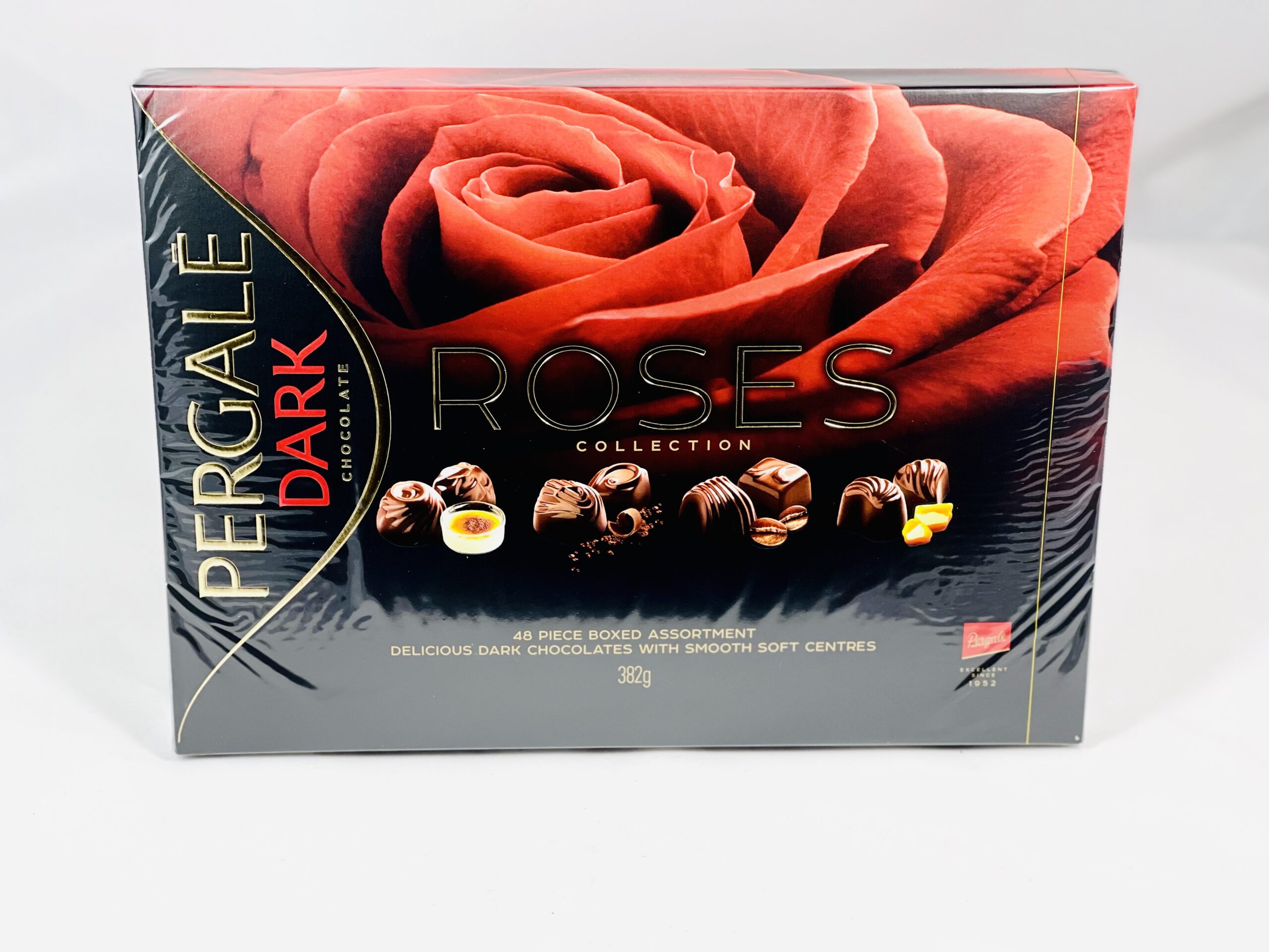 Pergale Bombonierka Dark Roses Collection 382g