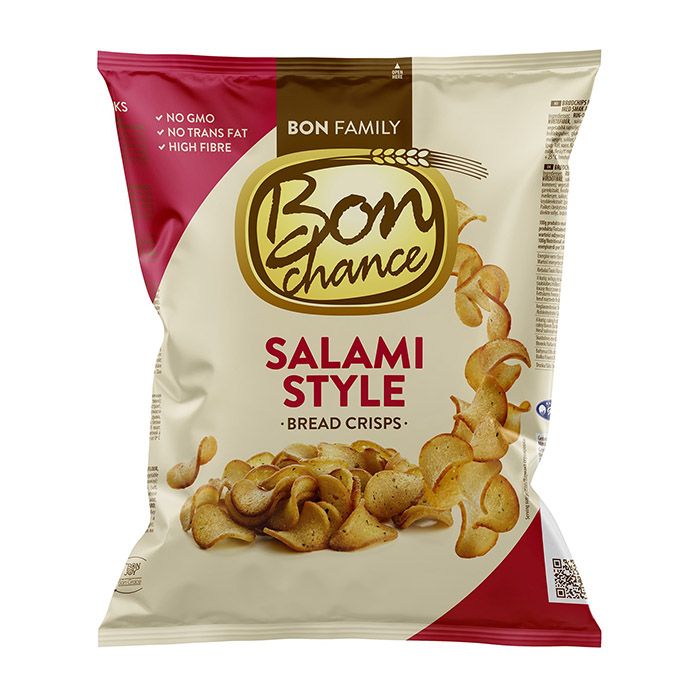 Bon Chance Salami Style Bread Crisps 120gr