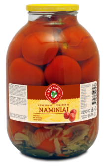 Canned Homemade Tomatoes KĖDAINIŲ, 3150g