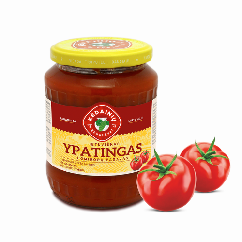 Kedainiu KĖDAINIŲ Ypatingas Special Tomato Sauce, 500g Glass