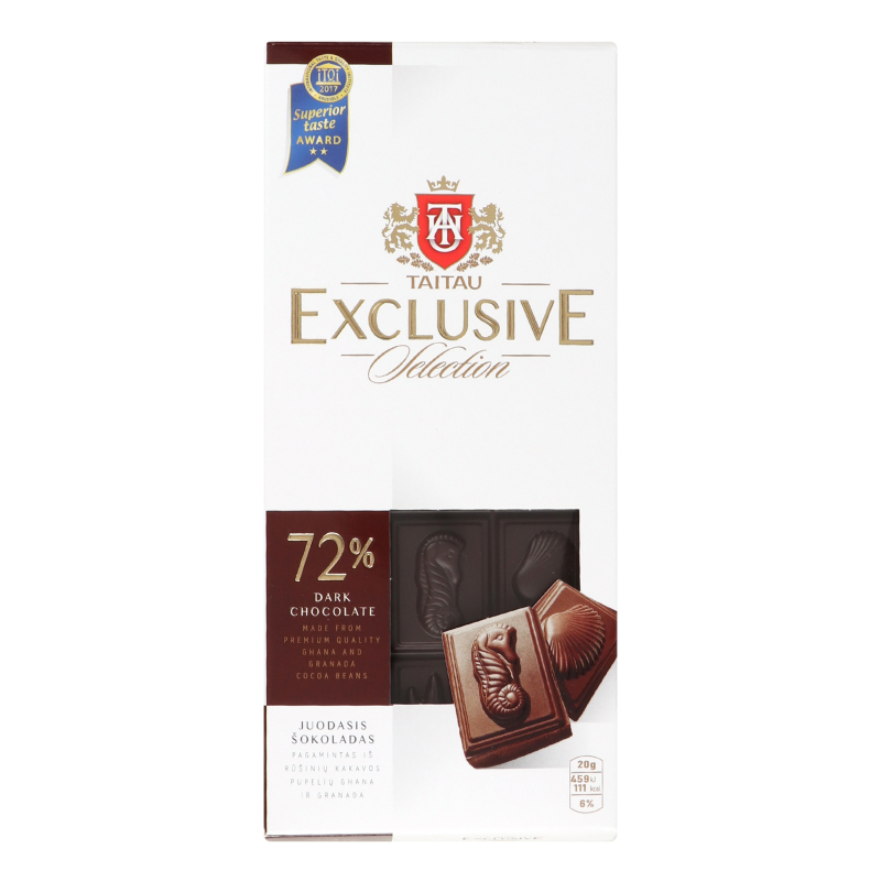 TaiTau Dark Chocolate 72