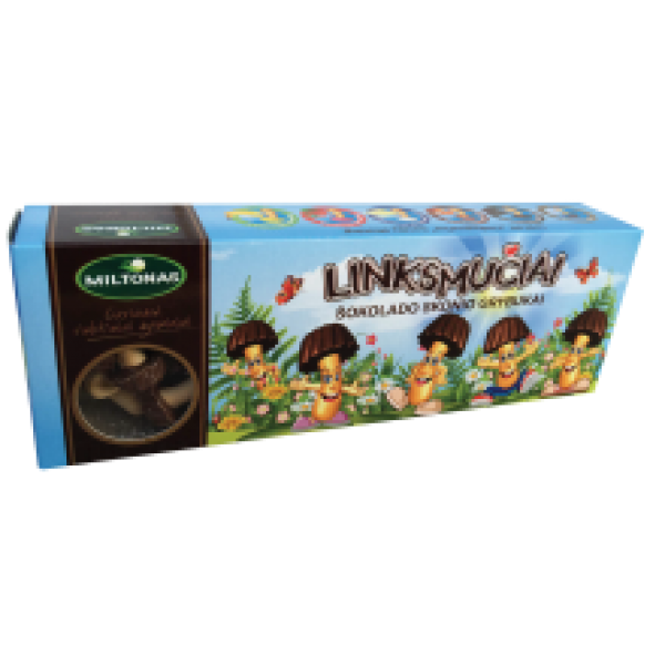 Ocfoodmarket Biscuits Chocolate Flavour Funny Mushrooms Miltonas 170g