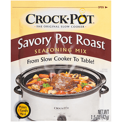 Crock Pot Savory Roast Seasoning Mix 1.5 Oz. Packet