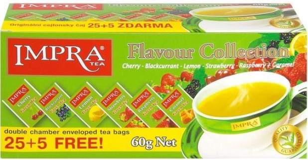 Impra Green Flavour Collection Zestaw Herbat Zielonych Aromatyzowanych