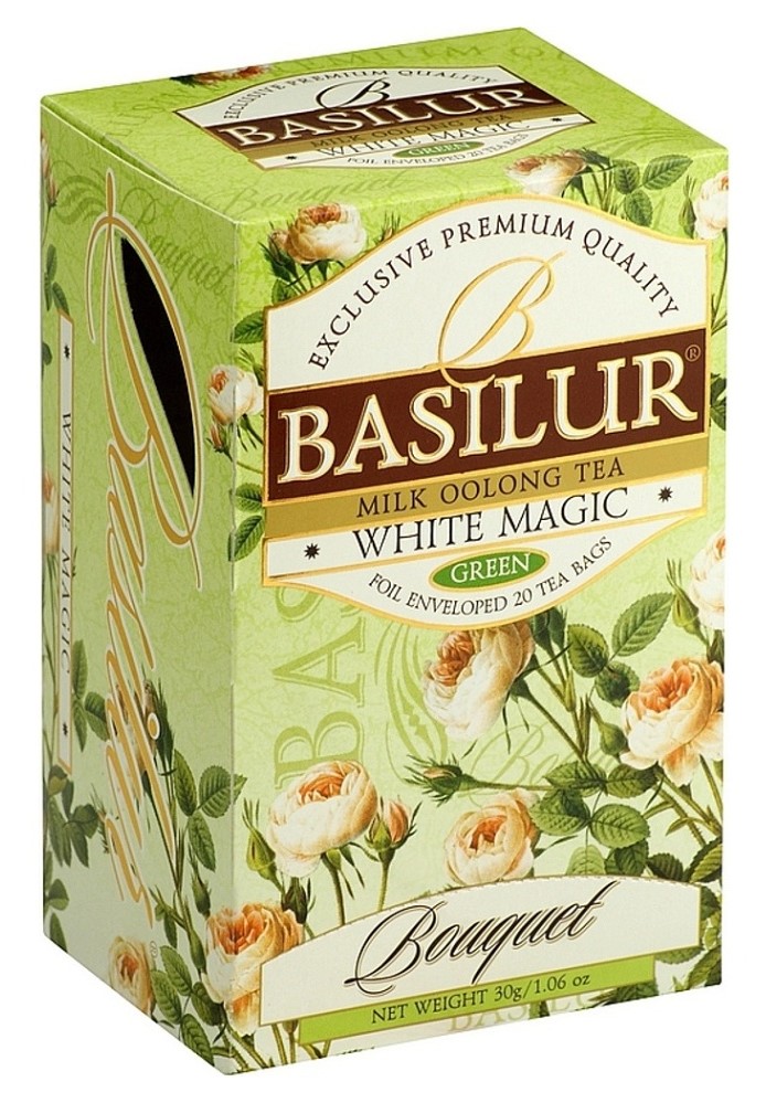 Basilur Zelený Čaj White Magic 25*1,5g