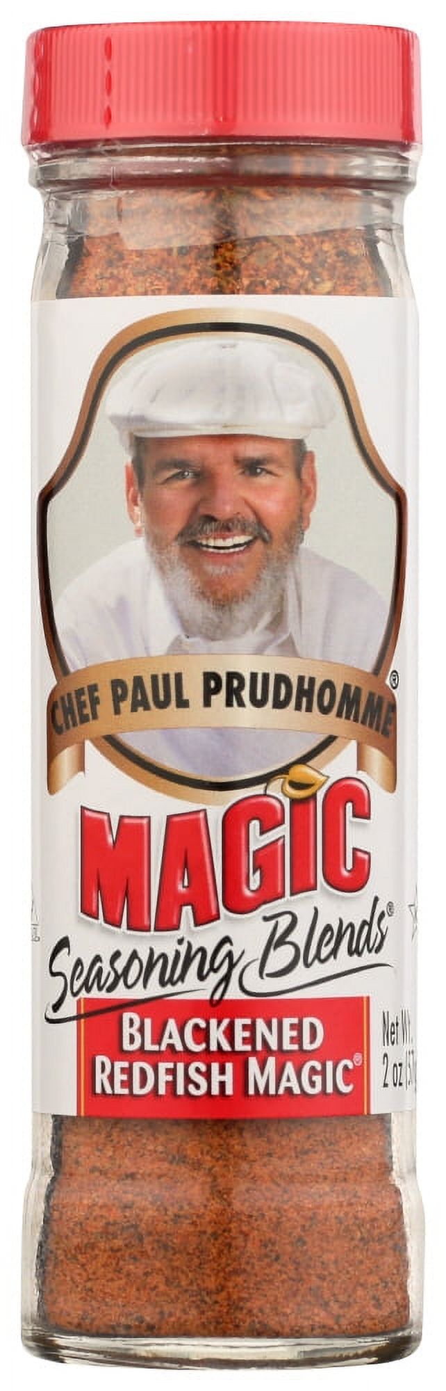 Chef Paul Prudhomme's Magic Seasoning Blends - Blackened Redfish Magic, 2 Oz