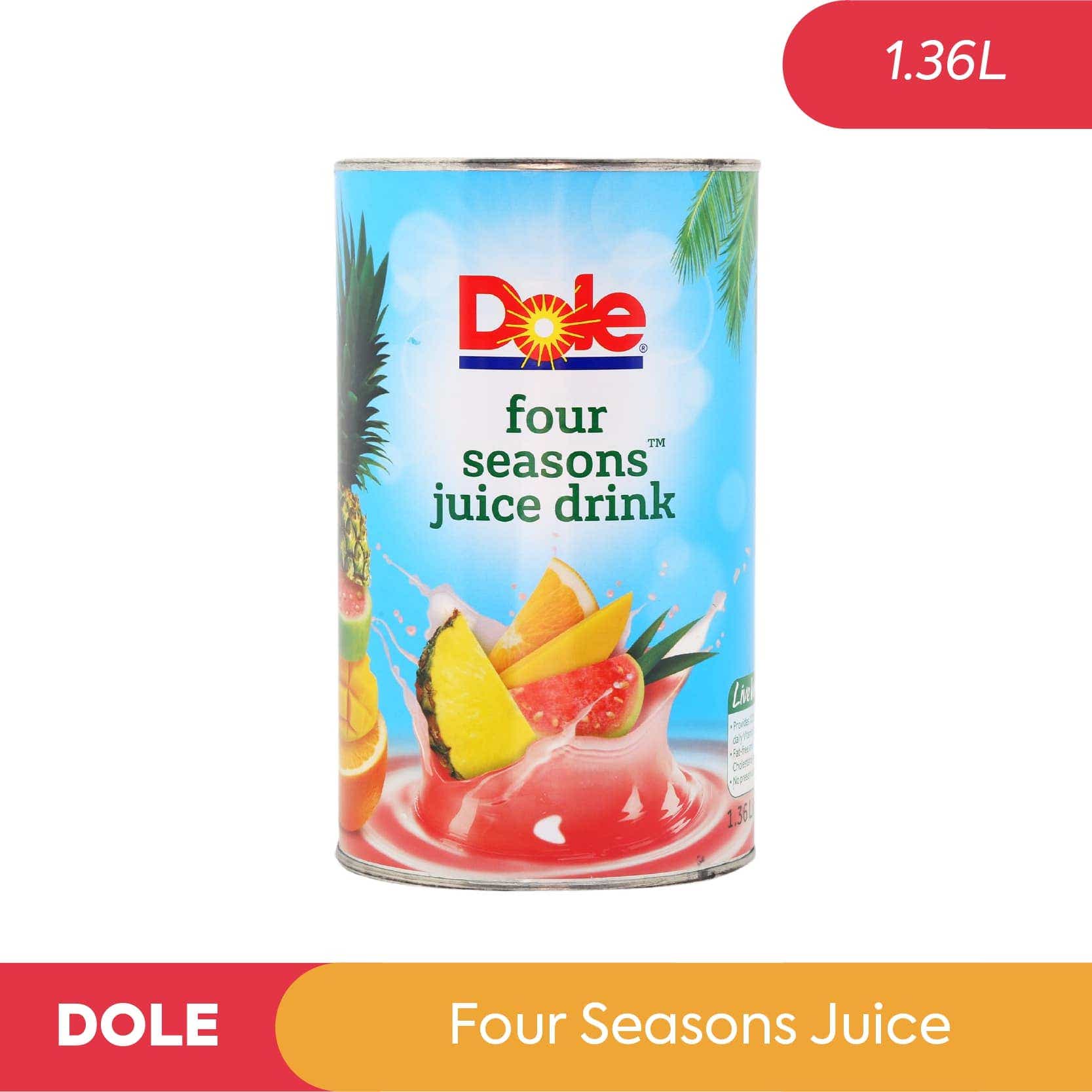 Dole Four Seasons Juice Drink 1.36L