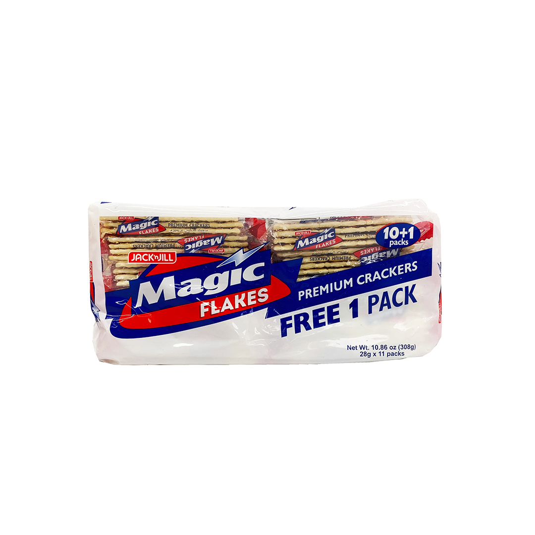 Jack 'n Jill Magic Flakes Premium Crackers 11 X 28gm