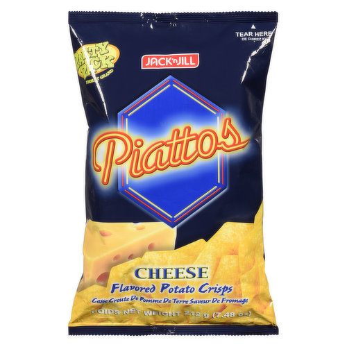 Jack'n Jill Piattos Cheese Flavored Potato Chips 212g