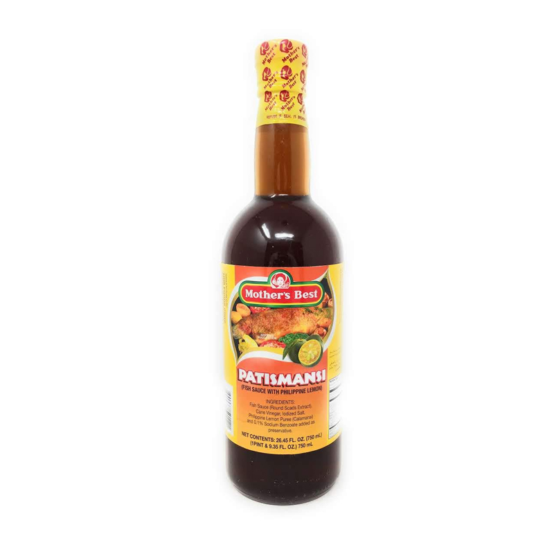 Mother's Best Fish Sauce With Calamansi - Patismansi 26.45oz