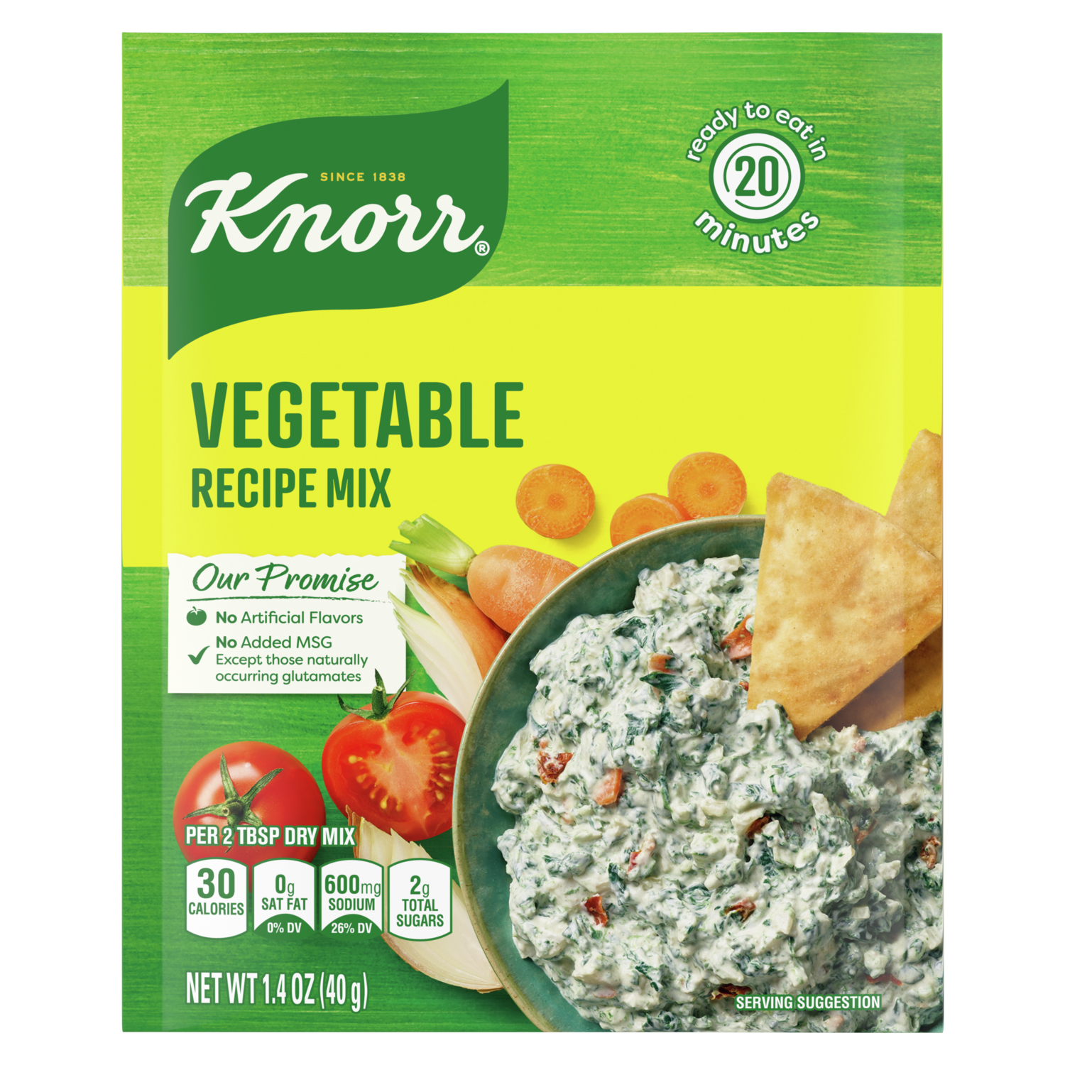 Knorr Vegetable Recipe Soup Mix - 1.4oz