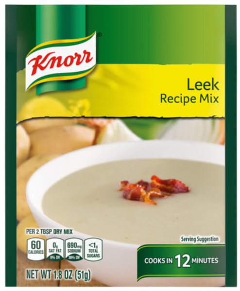 Knorr Leek Recipe Mix 1.8 Oz Packet - 12ct Case