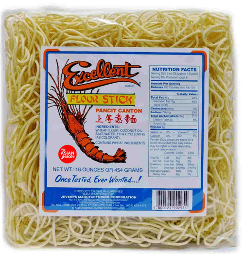 Excellent Flour Stick Noodle - Pancit Canton 16oz