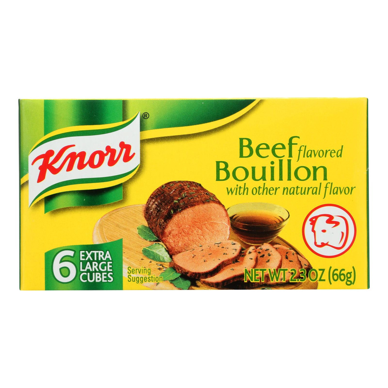 Knorr Beef Flavor Bouillon Extra Large Cubes