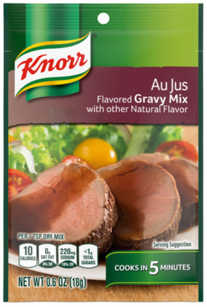 Knorr Au Jus Gravy Mix 0.6 Oz Packet 24ct Case