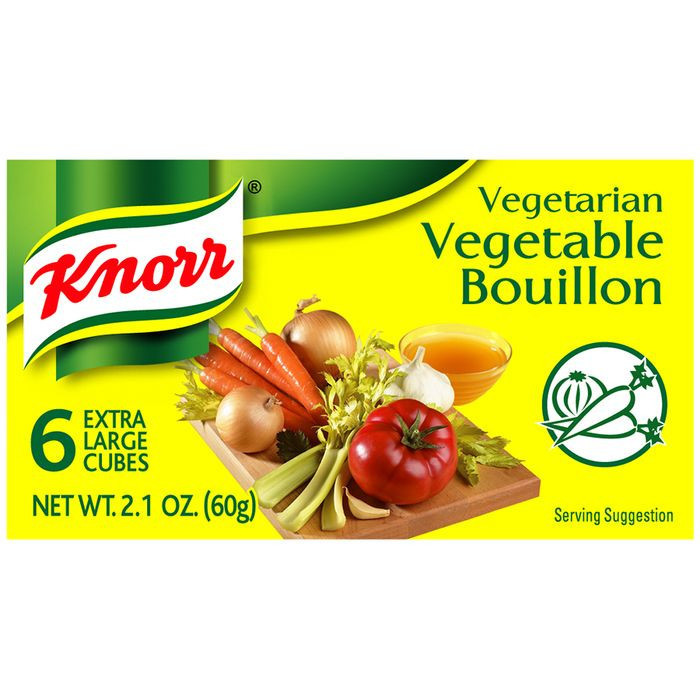 Knorr Vegetable Bouillon, Vegetarian, Extra Large Cubes